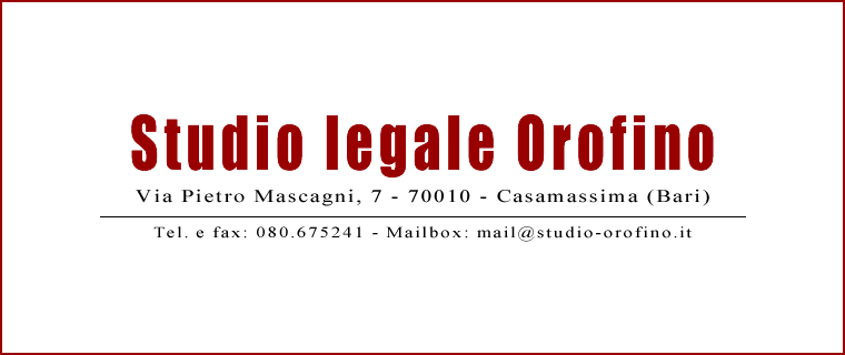 Studio legale Orofino - Casamassima (Bari)